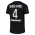 Camisola Paris Saint-Germain Sergio Ramos 4 Equipamento Terceiro 2021-2022 Manga Curta